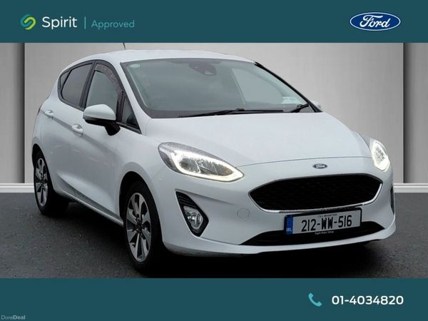 Ford Fiesta Hatchback, Petrol, 2021, White