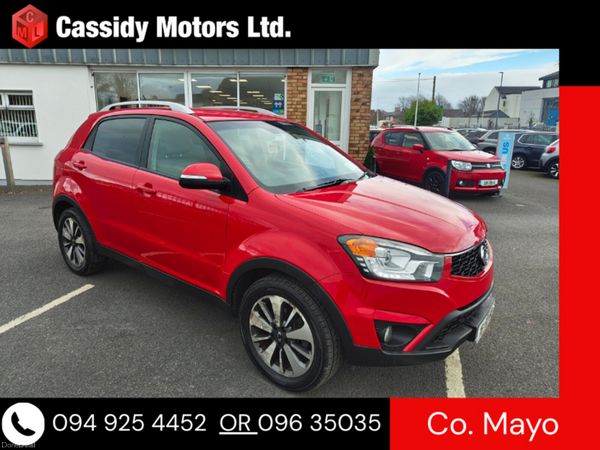 SsangYong Korando SUV, Diesel, 2016, Red