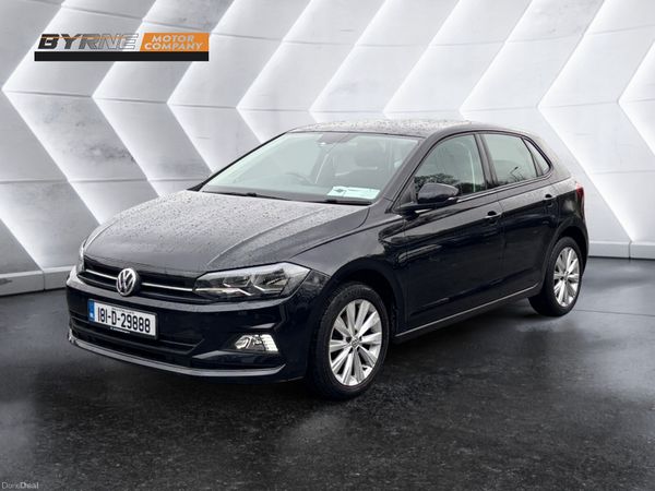 Volkswagen Polo Hatchback, Petrol, 2018, Black