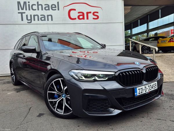 BMW 5-Series Estate, Petrol Plug-in Hybrid, 2022, Grey