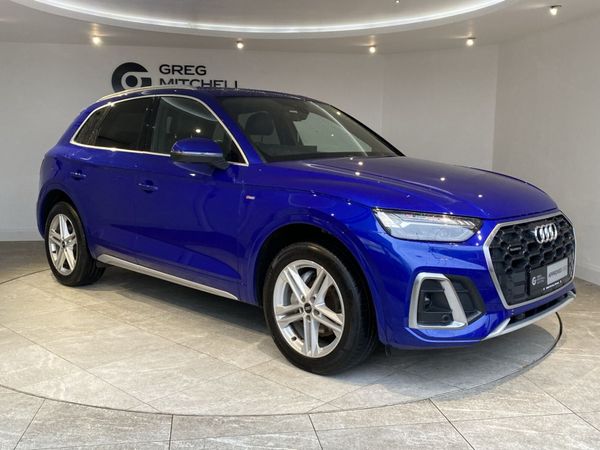 Audi Q5 SUV, Diesel Hybrid, 2023, Blue