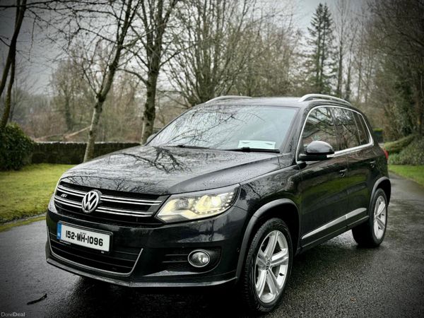 Volkswagen Tiguan SUV, Diesel, 2015, Black