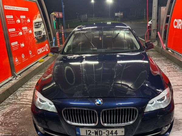 BMW 5-Series Saloon, Diesel, 2012, Blue