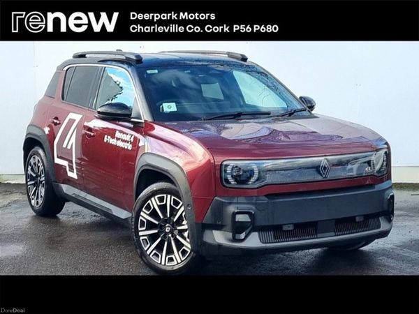 Renault 4 Hatchback, Electric, 2026, Red