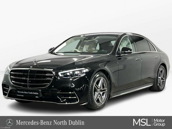 Mercedes-Benz S-Class Saloon, Petrol Plug-in Hybrid, 2026, Black