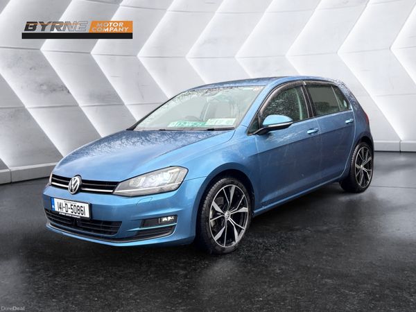 Volkswagen Golf Hatchback, Petrol, 2014, Blue