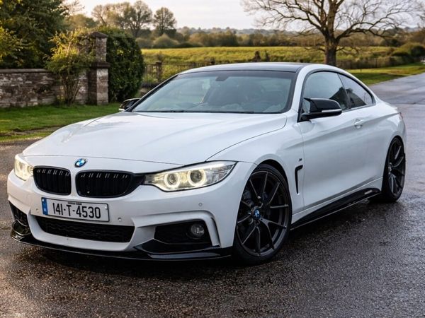BMW 4-Series Coupe, Diesel, 2014, White