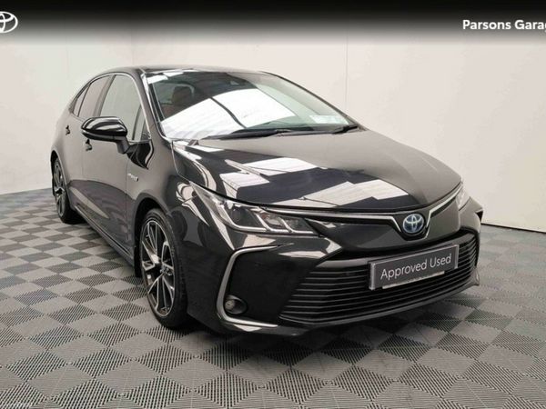 Toyota Corolla Saloon, Petrol Hybrid, 2020, Black