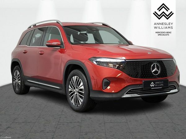 Mercedes-Benz EQB SUV, Electric, 2025, Red