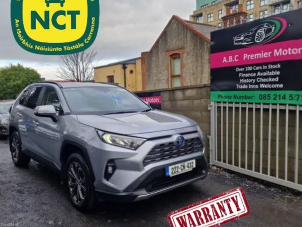 Toyota RAV4 SUV, Petrol Hybrid, 2022, Grey