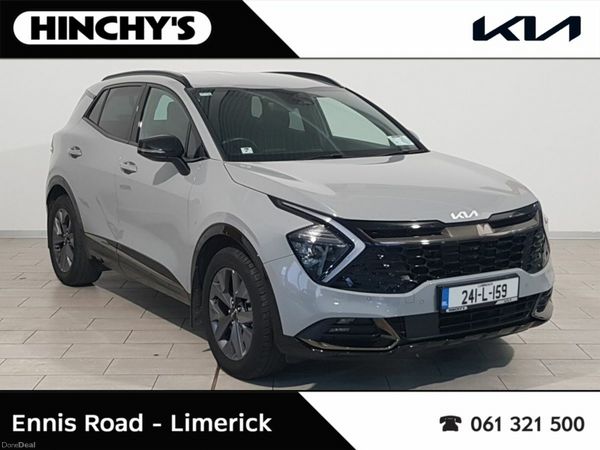 Kia Sportage SUV, Petrol Hybrid, 2024, Grey