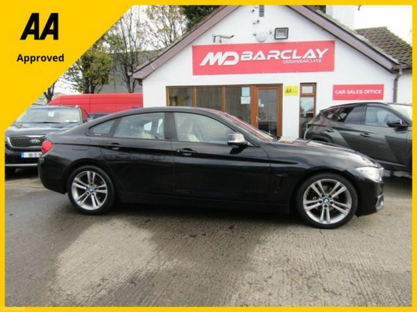 BMW 4-Series Saloon, Diesel, 2015, Black