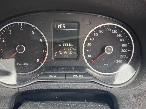 Volkswagen Polo Hatchback, Petrol, 2014, Red