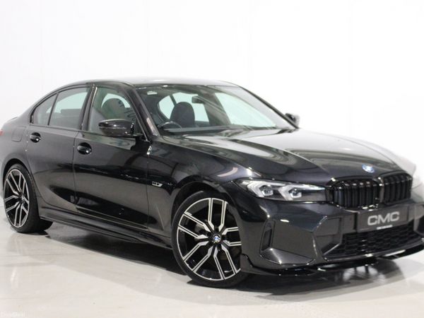 BMW 3-Series Saloon, Petrol Hybrid, 2022, Black