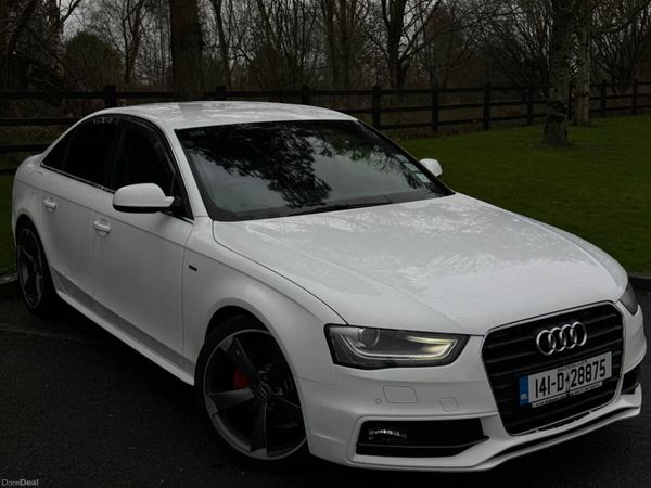 Audi A4 Saloon, Diesel, 2014, White