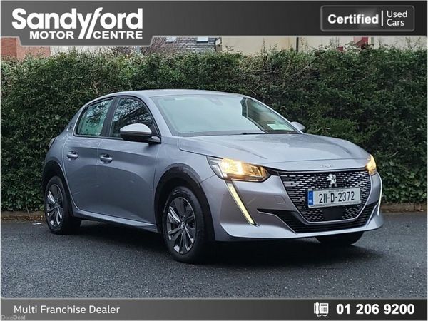 Peugeot 208 Hatchback, Electric, 2021, Grey