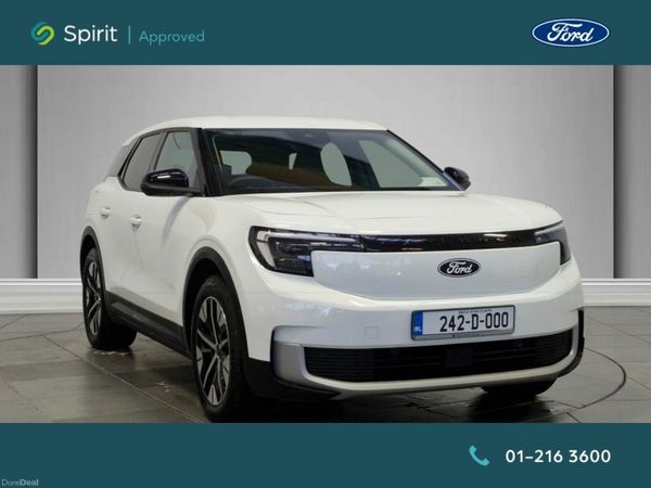 Ford Explorer SUV, Electric, 2024, White
