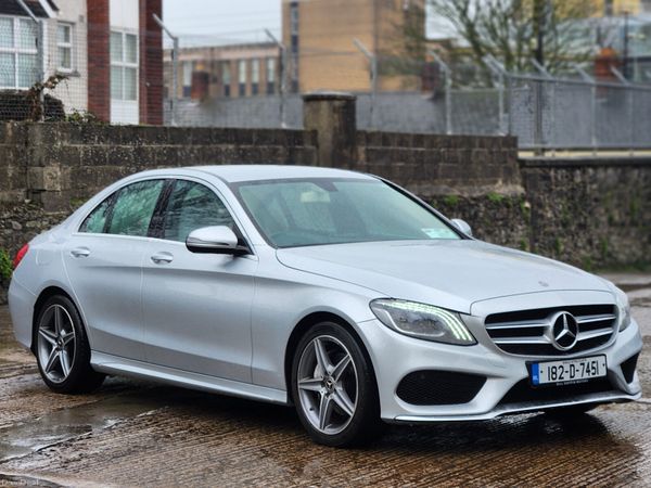 Mercedes-Benz C-Class Saloon, Petrol, 2018, Grey