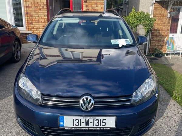 Volkswagen Golf Estate, Petrol, 2013, Blue