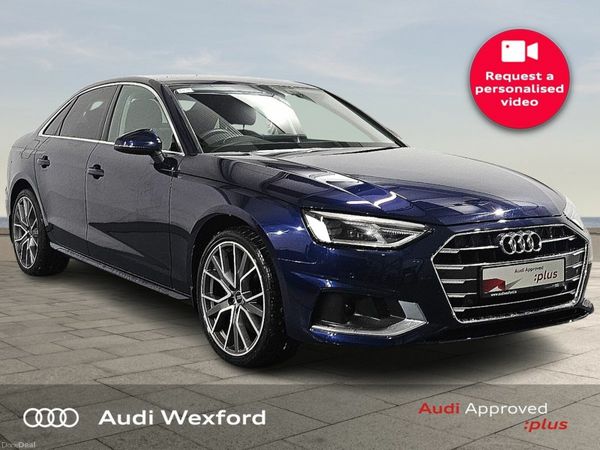 Audi A4 Saloon, Diesel, 2024, Blue