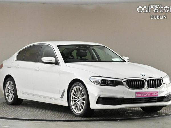 BMW 5-Series Saloon, Diesel, 2020, White