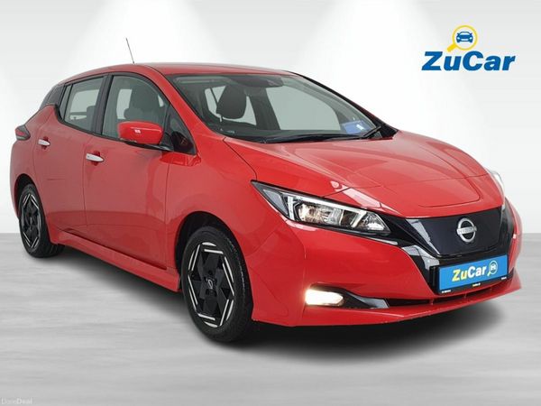 Nissan Leaf Hatchback, Electric, 2023, Red
