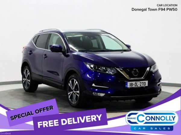 Nissan Qashqai Hatchback, Diesel, 2018, Blue