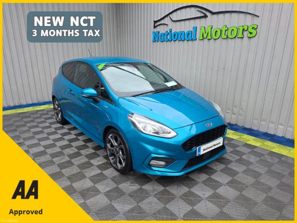 Ford Fiesta Hatchback, Petrol, 2018, Blue