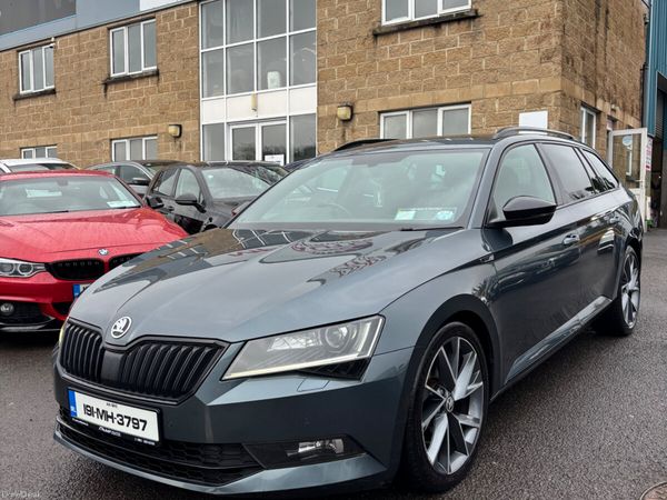 Skoda Superb Estate, Diesel, 2019, Grey