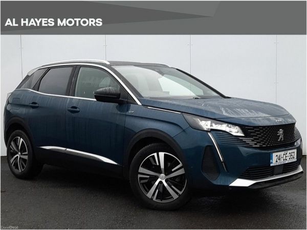 Peugeot 3008 MPV, Petrol Hybrid, 2024, Blue