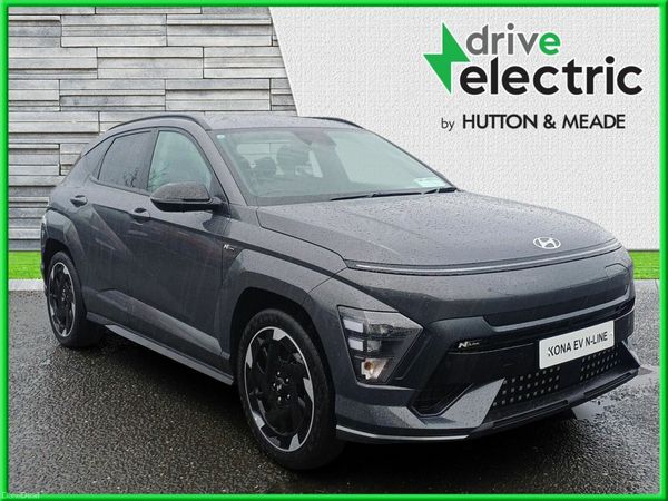Hyundai KONA SUV, Electric, 2024, Grey