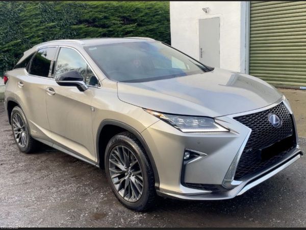 Lexus RX SUV, Petrol Hybrid, 2017, Silver