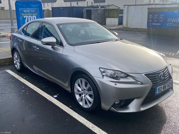 Lexus IS Saloon, Petrol Hybrid, 2016, Silver