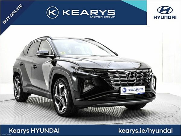 Hyundai Tucson SUV, Petrol Hybrid, 2024, Black