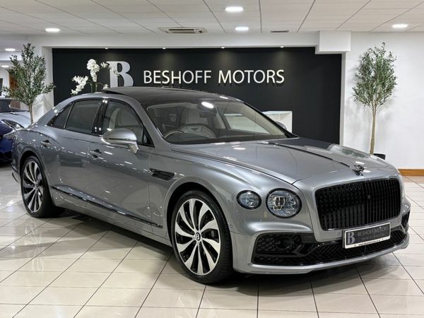 Bentley Flying Spur Saloon, Petrol Plug-in Hybrid, 2025, Silver