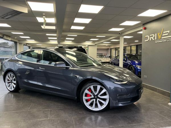 Tesla Model 3 Saloon, Electric, 2019, Grey