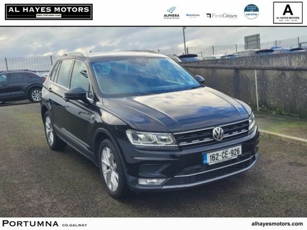 Volkswagen Tiguan SUV, Diesel, 2016, Black