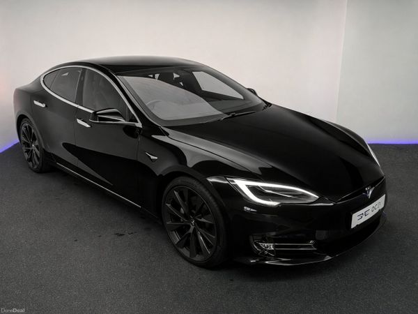 Tesla Model S Hatchback, Electric, 2020, Black