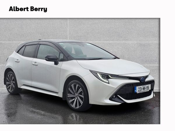 Toyota Corolla Hatchback, Petrol Hybrid, 2023, White