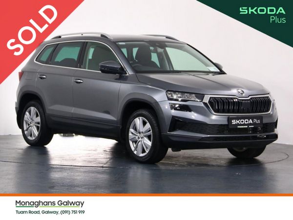 Skoda Karoq SUV, Petrol, 2024, Grey