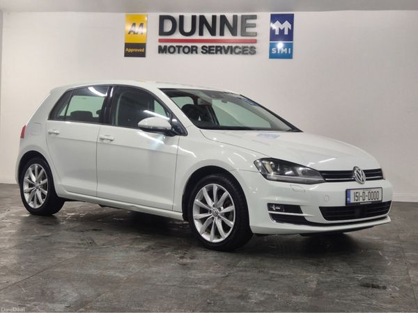 Volkswagen Golf Hatchback, Petrol, 2015, White