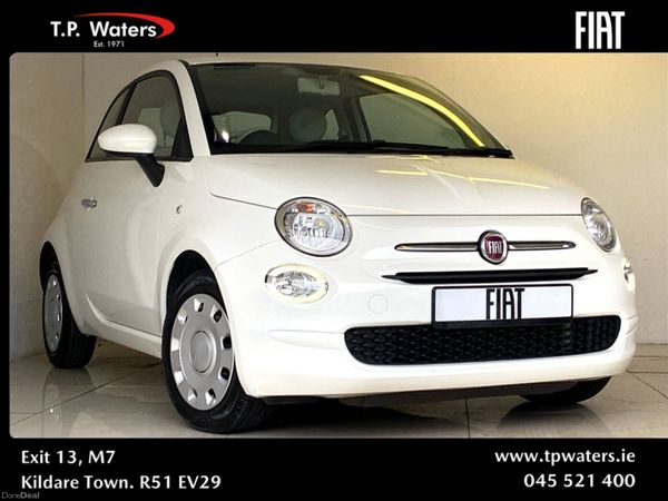 Fiat 500 Hatchback, Petrol, 2020, White
