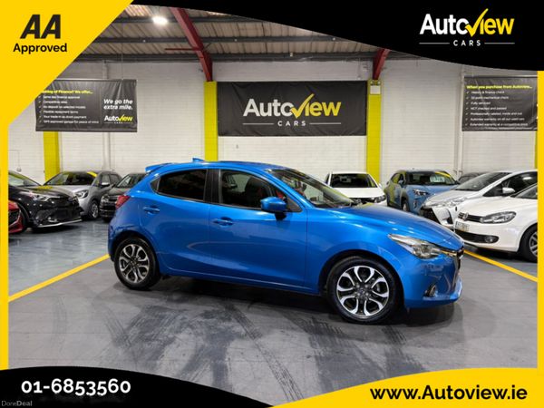 Mazda Demio Hatchback, Diesel, 2015, Blue