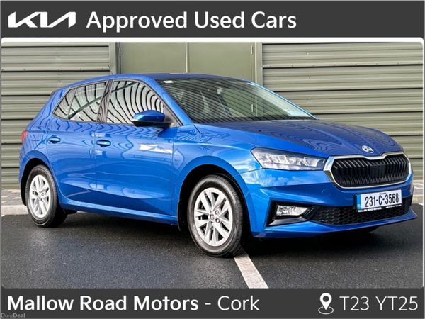 Skoda Fabia Hatchback, Petrol, 2023, Blue