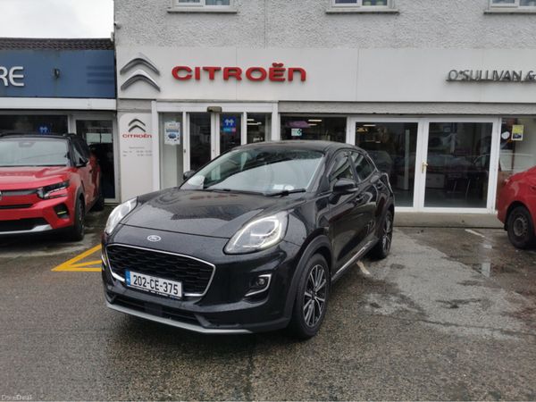 Ford Puma MPV, Petrol Hybrid, 2020, Black