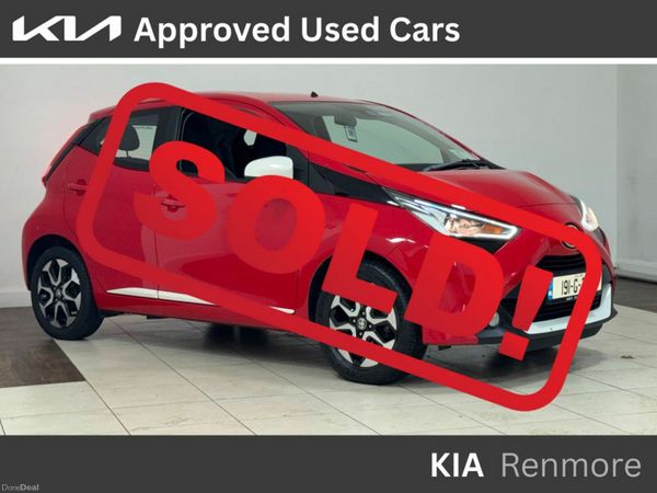 Toyota Aygo Hatchback, Petrol, 2019, Red