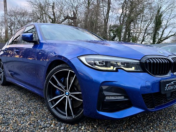 BMW 3-Series Saloon, Petrol, 2019, Blue