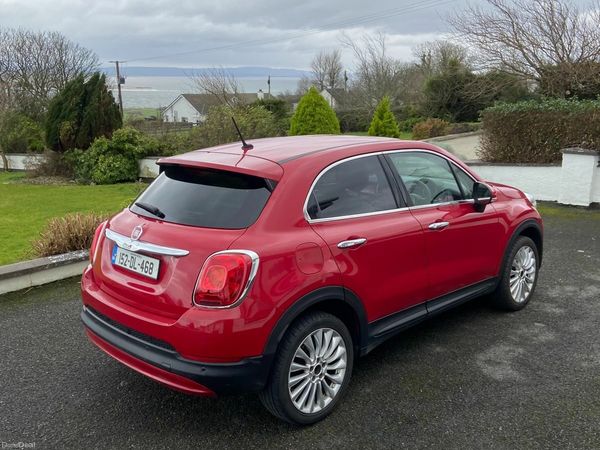Fiat 500X SUV, Petrol, 2015, Red