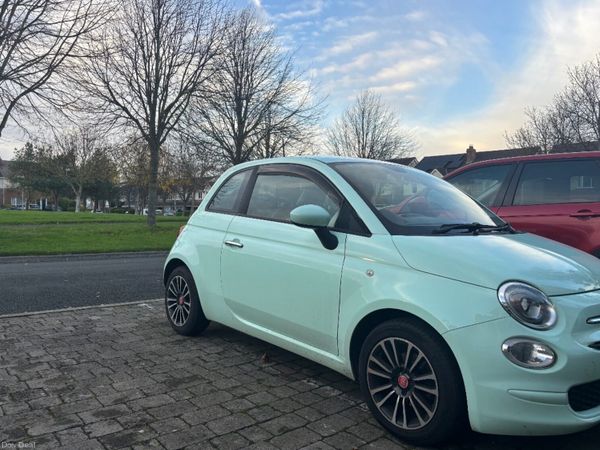 Fiat 500 Hatchback, Petrol, 2016, Green