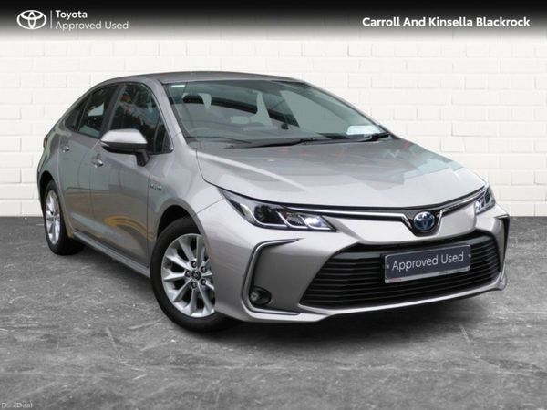 Toyota Corolla Saloon, Petrol Hybrid, 2021, Grey